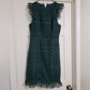 J Crew Emerald Green Dress